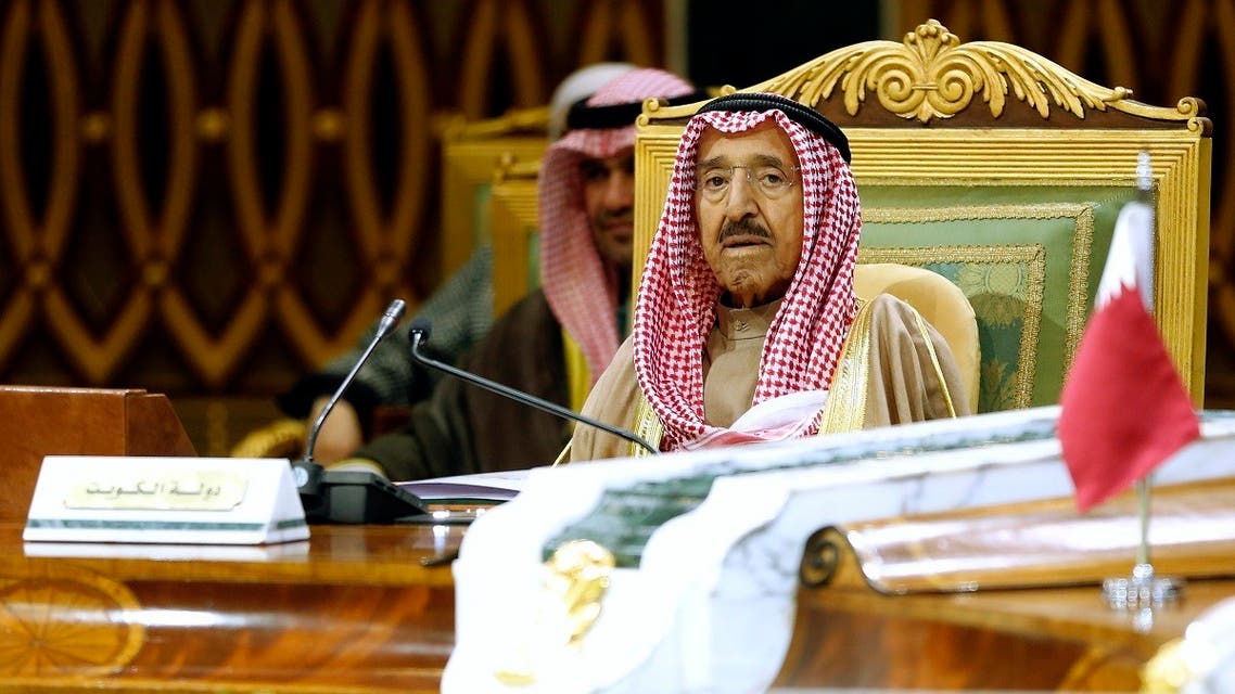 Kuwait's Emir Sheikh Sabah Al Ahmad Al Sabah attends the 40th Gulf Cooperation Council Summit in Riyadh, Saudi Arabia, Tuesday, Dec. 10, 2019. (File photo: AP)