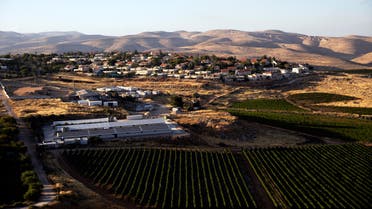 An aerial view shows the Jewish settlement of Kochav Hashachar in the Israeli-occupied West Bank June 23, 2020. Picture taken with a drone. REUTERS/Ilan Rosenberg