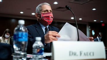 Dr. Anthony Fauci attends a Senate Health, Education, Labor and Pensions Committee hearing on efforts to get back to work and school during the coronavirus disease, June 30, 2020. (Reuters)