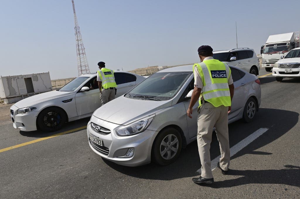 Emirati security forces man a checkpoint at the entrance of Abu Dhabi. (File photo: AFP)
