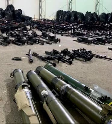 ضبط شحنة سابقة من الأسلحة الإيرانية الموجهة للحوثيين (أرشيفية)