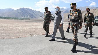 India’s Modi makes surprise visit to China border, meets troops