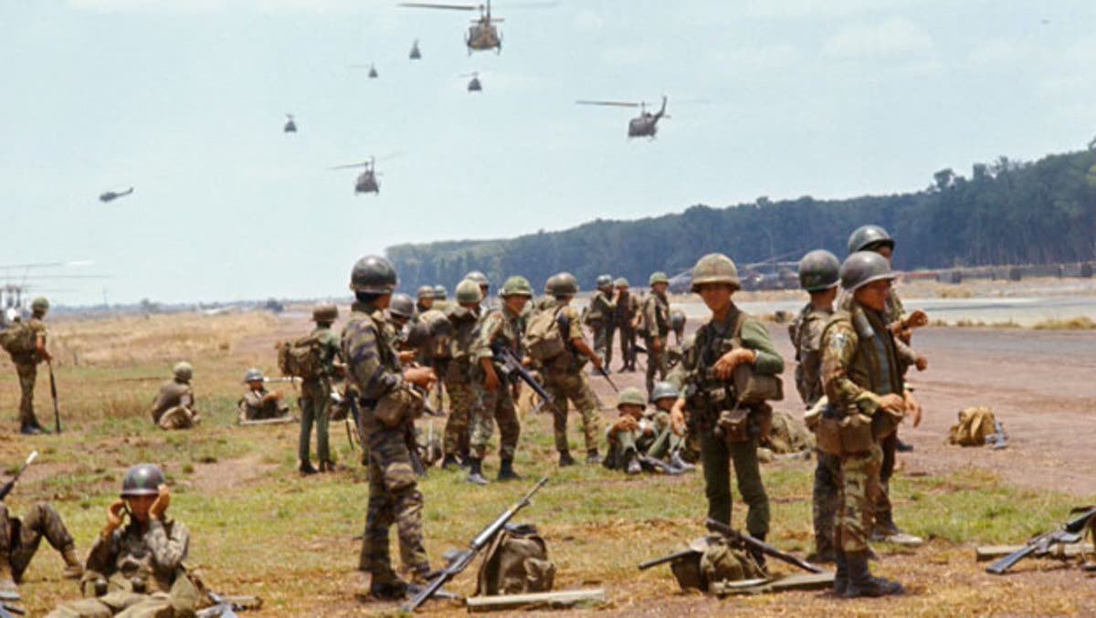 جانب من القوات الأميركية بحرب فيتنام