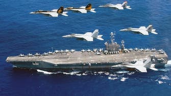 Two US aircraft carriers conduct drills in South China Sea