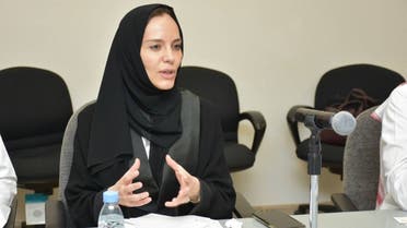 Dr. Lilac al-Safadi, who was appointed as the first female president of a co-educational university in Saudi Arabia. (Saudi Gazette)