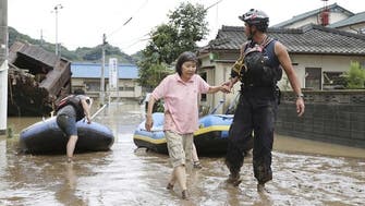 Japan floods, mudslides leave 20 dead, including nursing home elderly