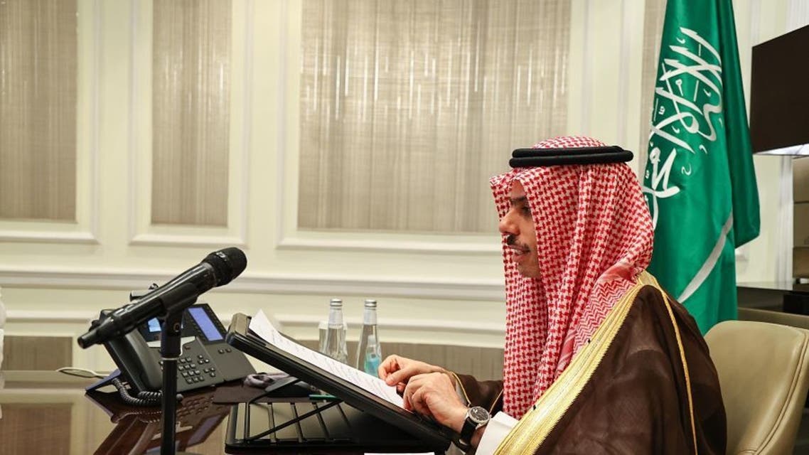 وزير الخارجية السعودي الأمير فيصل بن فرحان