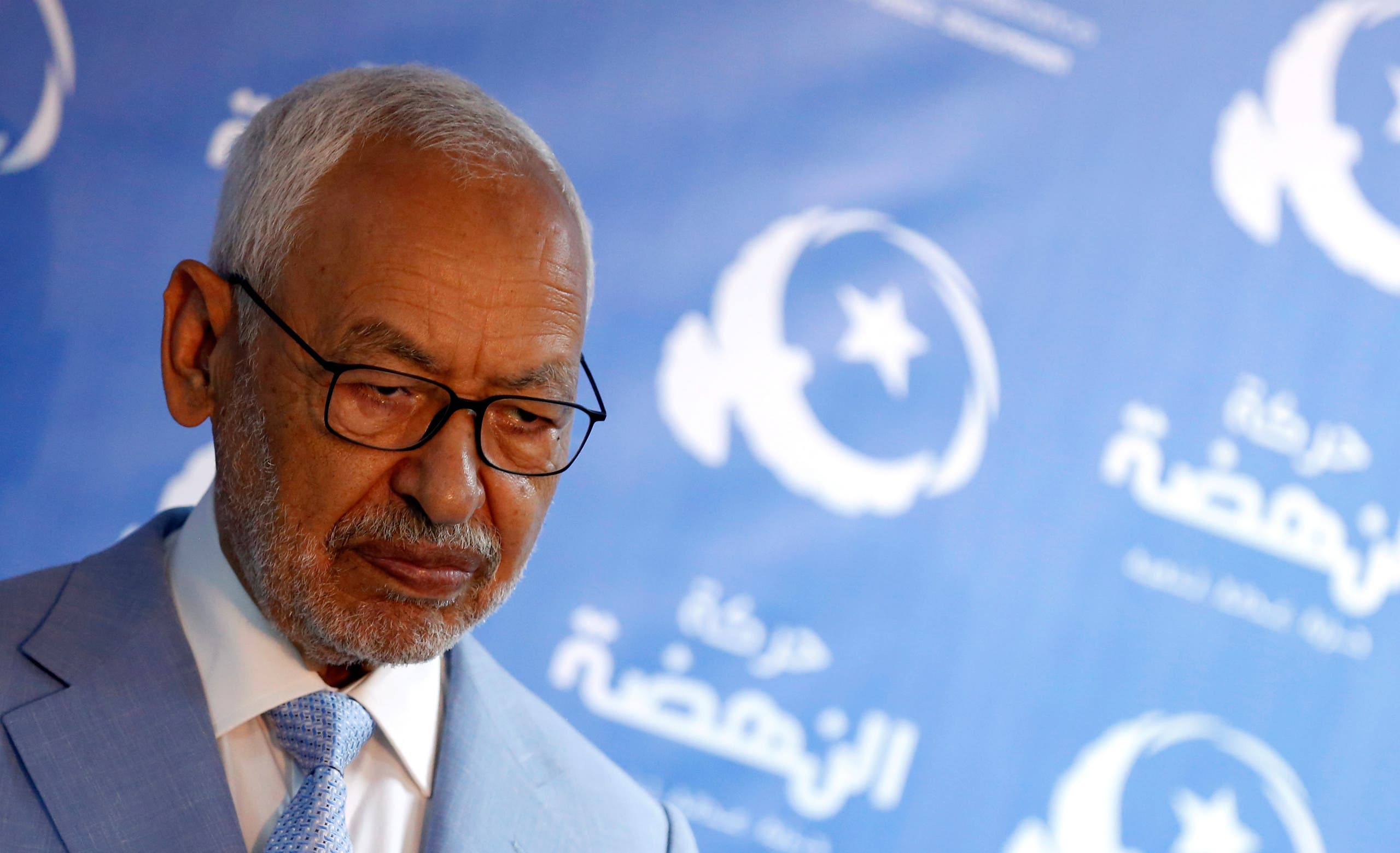 The head of the Ennahda movement, Rashid Ghannouchi (Archives - Reuters)