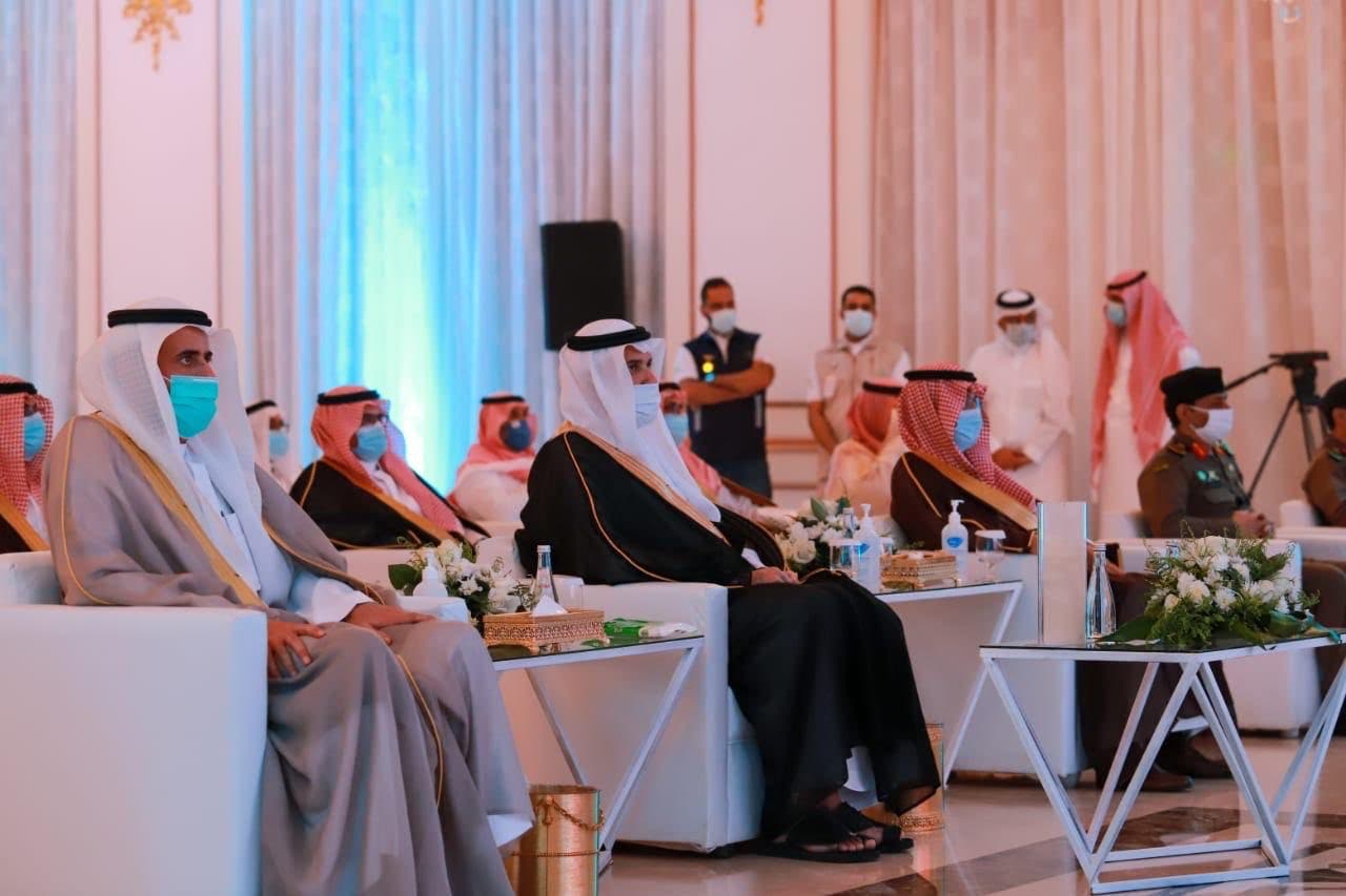 أثناء مراسم التدشين