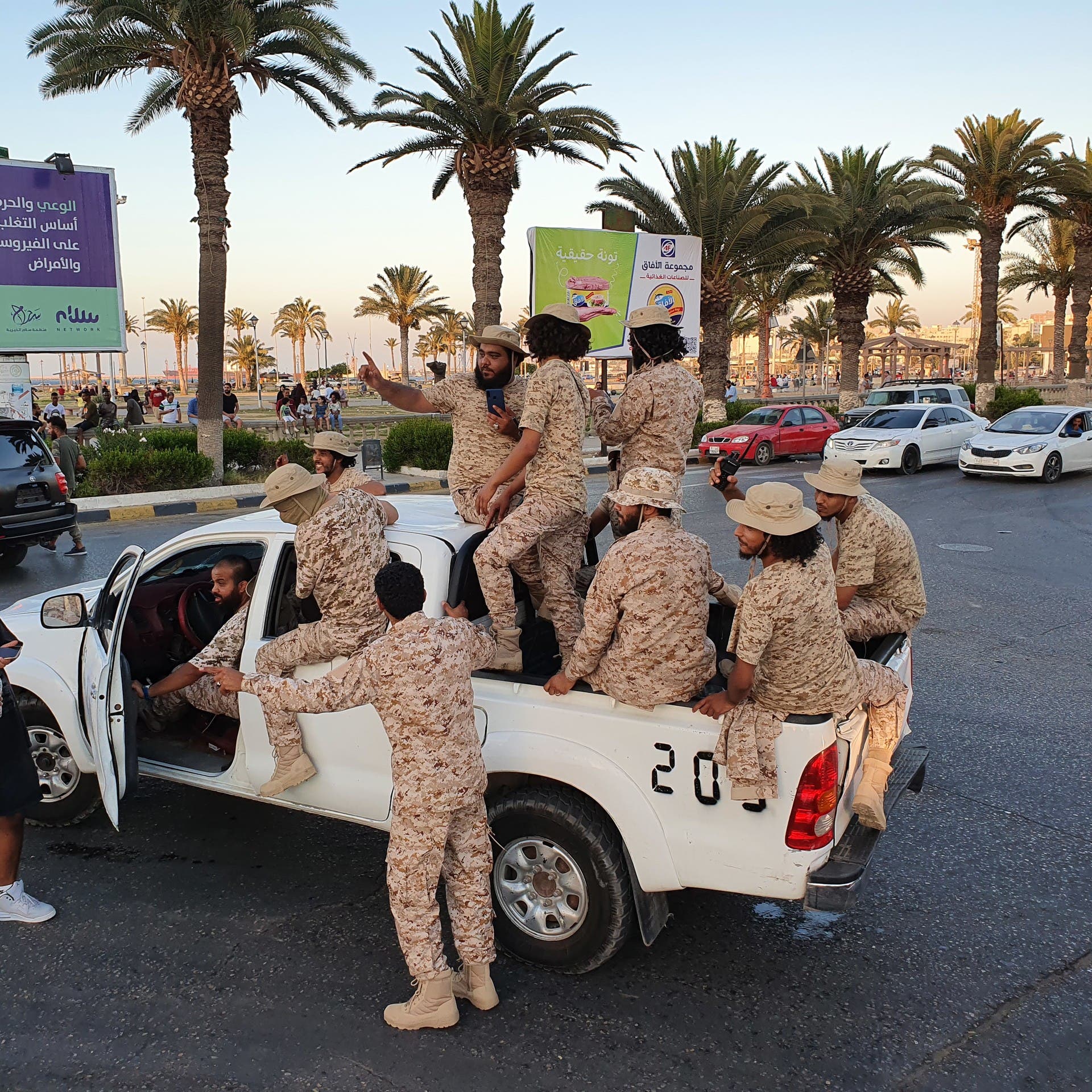 الجيش الليبي: مرتزقة سوريون في طرابلس بزي الشرطة