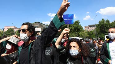 ترکی وکلاء احتجاج