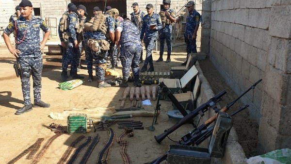 أعداد ضخمة من الأسلحة حصيلة عمليات "أبطال العراق" في ديالى