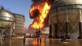 ایران : شہید تندگویان پیٹروکیمیکل پلانٹ میں گرم تیل رِسنے کے بعد آگ لگ گئی 