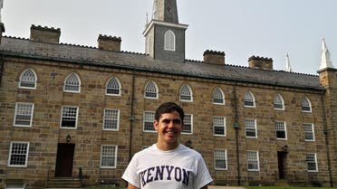 Raul Romero poses for a photo at Kenyon College in Gambier, Ohio, in this handout photo taken August 19, 2018. (File Photo: Reuters)