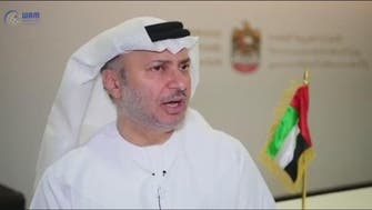 قرقاش للعربية: الإمارات تريد تحصين حل الدولتين بعملية السلام