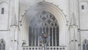 Arson probe launched into blaze at Nantes cathedral in western France