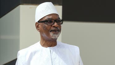 Mali President Ibrahim Boubacar Keita poses for a picture during the G5 Sahel summit in Nouakchott, Mauritania June 30, 2020. (Reuters)