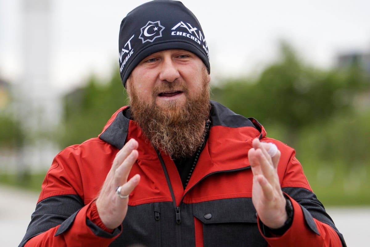 Chechnya's regional leader Ramzan Kadyrov speaks to journalists as he presents new ambulance vehicles in Grozny, Russia. (File Photo: AP)