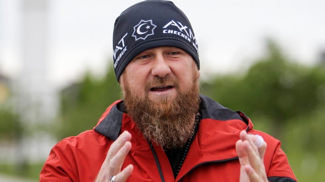 Chechnya's regional leader Ramzan Kadyrov speaks to journalists as he presents new ambulance vehicles in Grozny, Russia. (File Photo: AP)