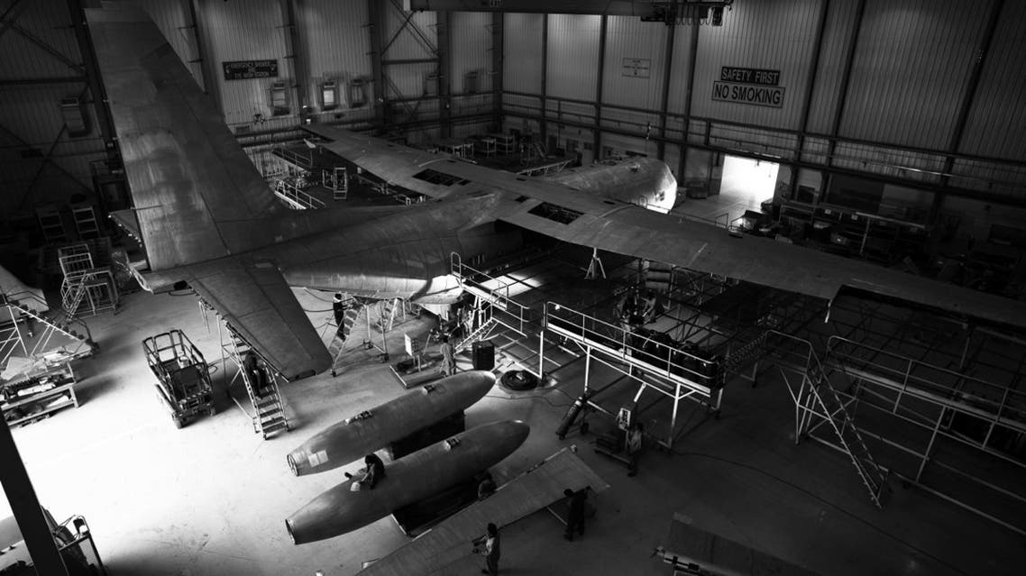 AMMROC in Abu Dhabi is the region’s only authorized Lockheed Martin C-130 Service Centre.(Courtesy: WAM)