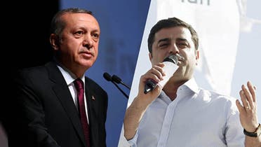 صلاح الدين ديمرتاش ورجب طيب أردوغان