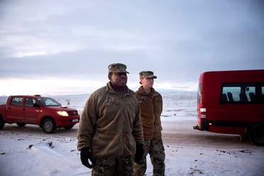 جنود أميركيون في قاعدة في غرينلاند
