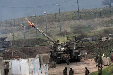 المدفعية الإسرائيلية في مزارع شبعا تقصف الداخل اللبناني في يناير 2016