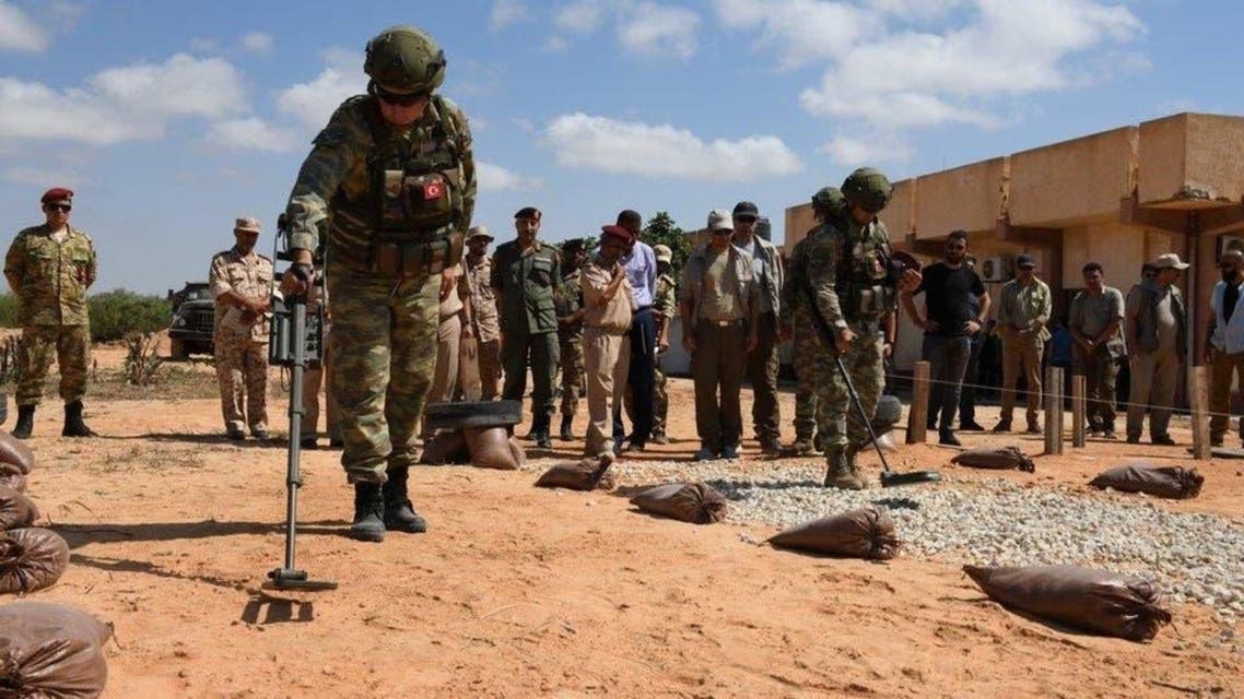 Turk army in Libya