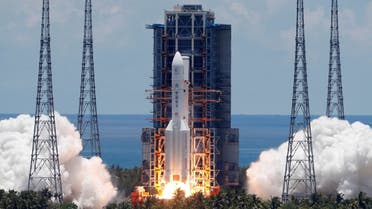 The Long March 5 Y-4 rocket, carrying an unmanned Mars probe of the Tianwen-1 mission, takes off from Wenchang Space Launch Center in Wenchang, Hainan Province, China July 23, 2020. (Reuters)