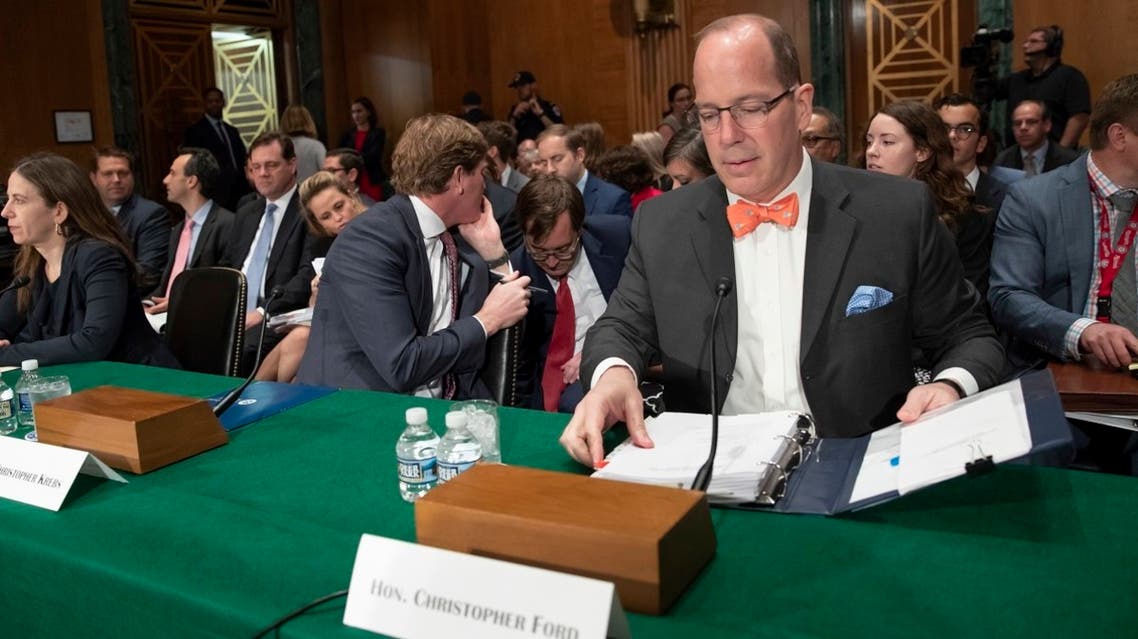 US assistant secretary of State for international security and nonproliferation, Christopher Ford. (File photo: AP)