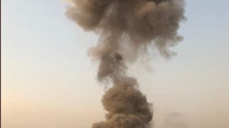 العراق.. انفجارات ضخمة في "معسكر صقر" بمنطقة الدورة ببغداد 