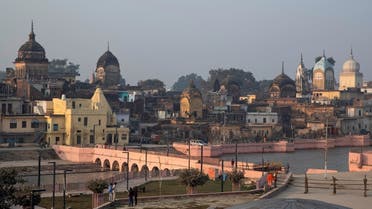 A general view of Ayodhya is seen after Supreme Court's verdict on a disputed religious site, India, on November 10, 2019. (Reuters)