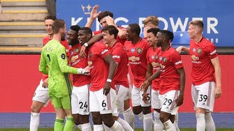 Man United returns to Champions League after 2-0 win against Leicester