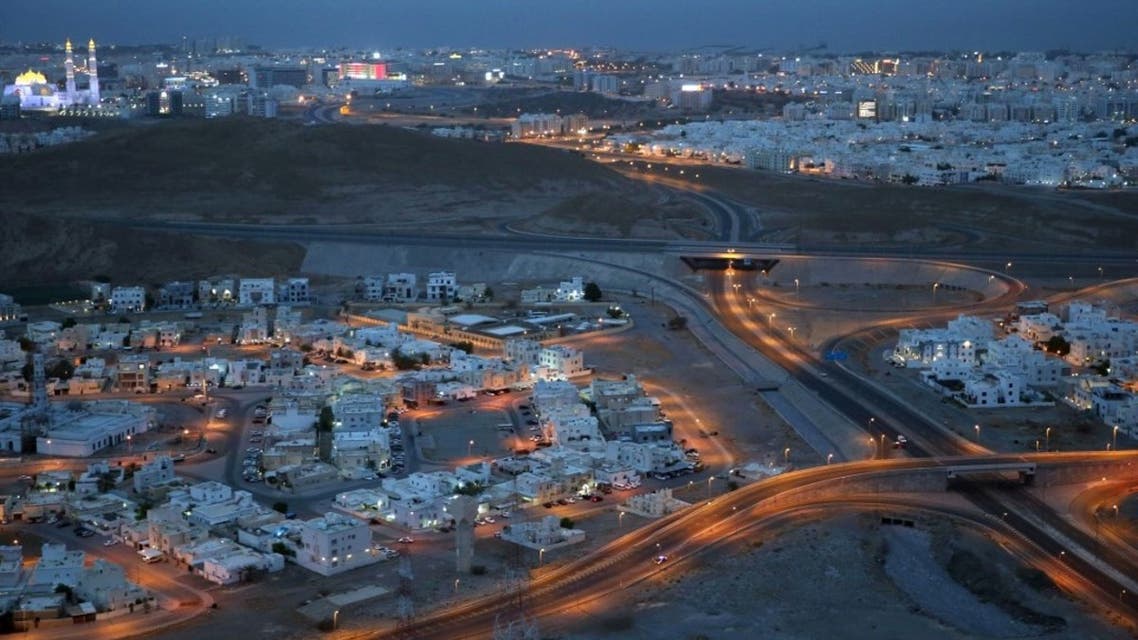 An empty neighbourhood is pictured in the Omani capital Muscat amid a lockdown to prevent the spread of the coronavirus COVID-19 on July 27, 2020. (AFP)