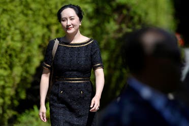 Huawei Technologies Chief Financial Officer Meng Wanzhou leaves her home to attend a court hearing in Vancouver, British Columbia, Canada May 27, 2020. (Reuters)