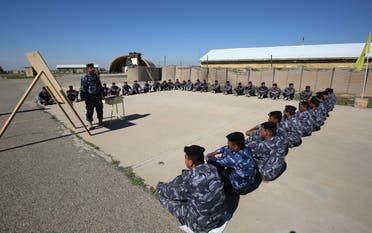قوات عراقية في قاعدة سبايكر