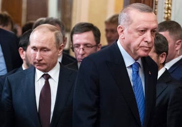 الرئيسان التركي والروسي (أرشيفية- فرانس برس)