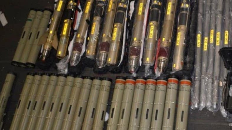 Iranian weapons seized before reaching Houthi