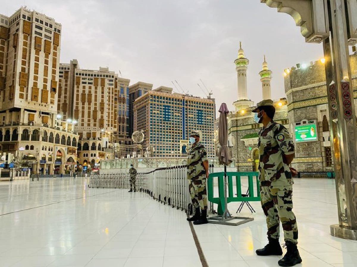 Part of Presidency of Sate Security’s participation in this year’s Hajj season. (SPA / Twitter)