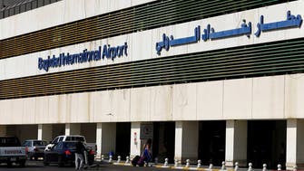 Three lightly hurt in fire at Baghdad airport 