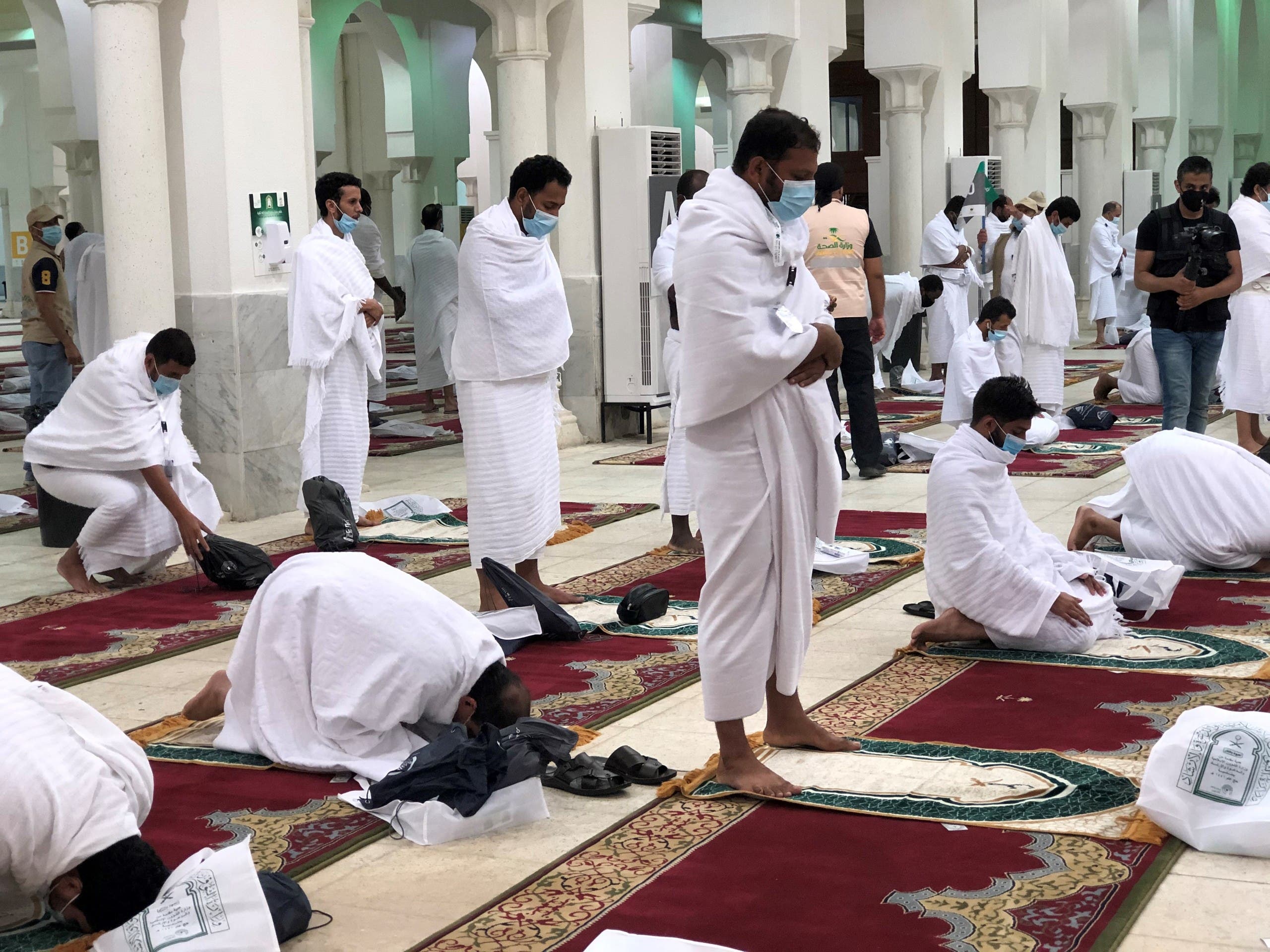 من داخل مسجد نمرة (تصوير هاني الصفيان)