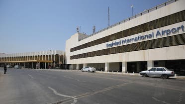 The Baghdad international airport is pictured following its reopening on July 23. (AFP)