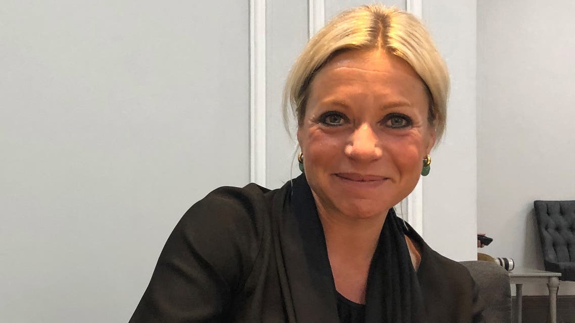 Jeanine Hennis-Plasschaert, head of the United Nations Iraq mission (UNAMI),speaks to AFP in the Iraqi capital Baghdad on November 13, 2019. Iraqi officials must ramp up their response to mass demonstrations demanding an overhaul of the political system, Hennis-Plasschaert told AFP in an exclusive interview today.