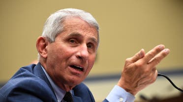 Dr. Anthony Fauci, director of the National Institute for Allergy and Infectious Diseases, testifies during the House Select Subcommittee on the Coronavirus Crisis hearing in Washington. (Reuters)