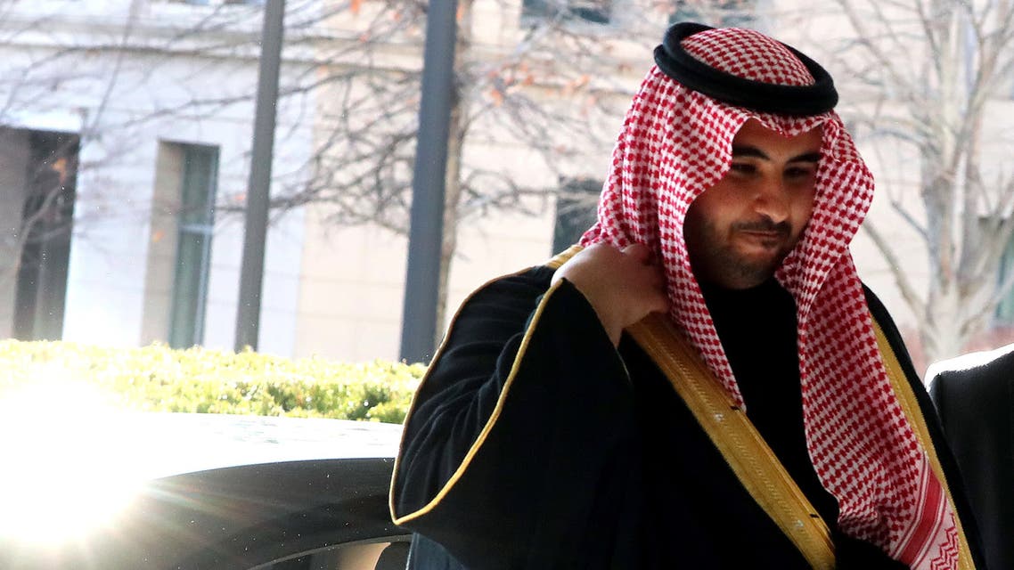 WASHINGTON, DC - JANUARY 06: Saudi Deputy Minister of Defense Khalid bin Salman Al Saud, arrives at the Department of State for a meeting with Secretary of State Mike Pompeo on January 06, 2020 in Washington, DC. Tensions are high in the middle-east after a U.S. air strike in Iraq that killed Qassem Soleimani, a top Iranian military leader. Mark Wilson/Getty Images/AFP