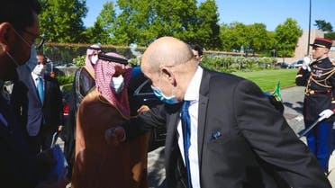 Saudia Arabia and France Foreign Ministers