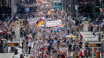 احتجاج في ألمانيا ضد إعادة فرض الإغلاق بسبب كورونا
