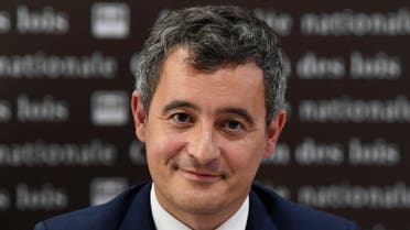 French Interior Minister Gerald Darmanin looks on during a hearing before the Law Committee of the Assembly in Paris on July 28, 2020. 