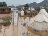 مأرب .. تضرر أكثر من 9 آلاف أسرة نازحة جراء السيول خلال 10 أيام 