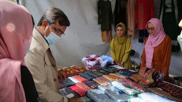 تصویری؛ گشایش اولین بازارچه تابستانی در بامیان افغانستان